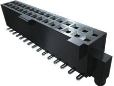 SFML-105-02-L-D, Headers & Wire Housings.050 Tiger Eye High-Reliability Locking Socket Strip