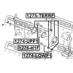 1274-LOWF1, Втулка направляющая суппорта тормозного переднего