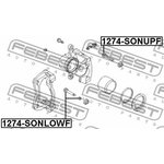 1274-SONUPF, 1274-SONUPF_болт направляющего суппорта!\ Hyundai I30 07-12