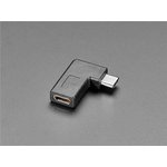 4432, Adafruit Accessories Right Angle USB Type C Adapter - USB 3.1 Gen 4 Compatible