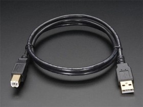 62, Adafruit Accessories USB Cable Standard A-B 3ft