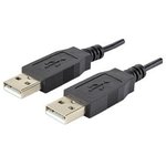 CBL-UA-UA-1, USB Cables / IEEE 1394 Cables USB Cable, Type A Plug to Type A ...
