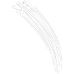 Стяжки кабельные нейлоновые VertexTools 3X150 белые 100 шт
