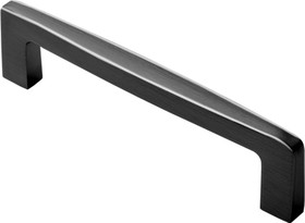 Ручка-скоба 96 мм, матовый черный/хром S-2626-96 BLC