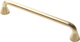 Ручка-скоба 128 мм, матовое золото S-2629-128 BSG