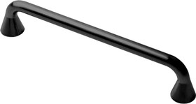 Ручка-скоба 128 мм, матовый черный S-2629-128 BL