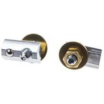 7675812, Earthing Terminal, Groove Slot - 8, M8, 25mm, Zinc-Plated Steel ...