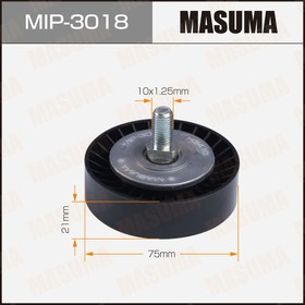 MIP-3018, Ролик приводного ремня Mitsubishi Outlander XL 06- 3.0i 6B31 натяж. ГУР Masuma