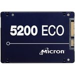Твердотельный накопитель Micron 5200ECO 1.92TB SATA 2.5" SSD Enterprise Solid ...