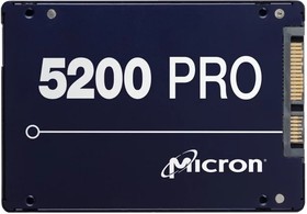 Фото 1/2 Твердотельный накопитель Micron 5200PRO 960GB SATA 2.5" SSD Enterprise Solid State Drive, 1 year