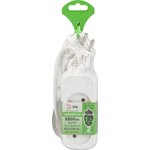 Удлинитель электрический ЭРА UDL-10-215 Greenline 2 розетки без заземления 1,5м ...