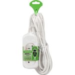 Удлинитель электрический ЭРА UDL-10-250 Greenline 2 розетки без заземления 5м ...