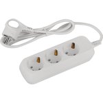 Удлинитель электрический ЭРА UDL-10-315-E Greenline 3 розетки с заземлением 1,5м ...