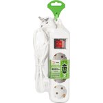 Удлинитель электрический ЭРА UDL-10-315-ES Greenline 3 розетки с заземлением с ...