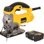 DEWALT DW331KT jigsaw, 701 W, 3100 stroke/min, 26 mm, in TSTAK case (DW331KT-QS)