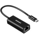 Адаптер Lenovo ThinkPad LX0804 черный USB-C to Ethernet Adapter
