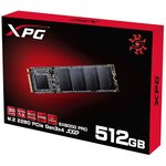 SSD M.2 ADATA 512Gb XPG SX6000 Pro  ASX6000PNP-512GT-C  (PCI-E 3.0 x4 ...