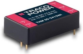 THM 20-4813, Isolated DC/DC Converters - Through Hole 20W 36-75Vin 15Vout 1330mA Iso Medical