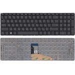 Клавиатура для ноутбука HP Spectre X360 15-CH черная с подсветкой