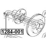1284-001, Шпилька колёсная