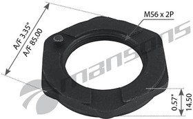 600.162, Гайка SAF ступицы M56х2мм (SW85) MANSONS