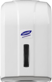 Фото 1/7 Диспенсер для туалетной бумаги лист Luscan Professional белый
