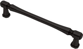 Ручка-скоба 160 мм, матовый черный RS-124-160 BL