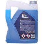 MN4011-5, 4011-5 MANNOL ANTIFREEZE LONGTERM AG11 5 л. Готовый раствор ...