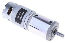 8347650, Brushed DC Motor with Gearbox 212:1 Planetary 12V 5.5A 2.45Nm 118mm