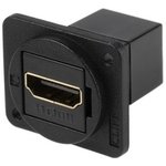 8741232, Feed-Through Adapter, HDMI Socket - HDMI Socket