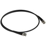 2843792, RF Cable Assembly, BNC Male Straight - BNC Male Straight, 1m, Black