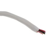 8200185, Multicore Cable, YY Unshielded, PVC, 4x 0.19mm², 100m, White