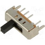 SS-13D01G5, Switch: slide; Pos: 3; SP3T; 0.3A/50VDC; ON-ON-ON; PCB; Knob ht: 5mm
