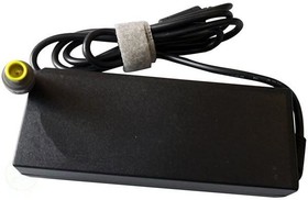 Фото 1/2 Блок питания (сетевой адаптер) для ноутбуков Lenovo 20V 4.5A 90W 7.9x5.5 мм с иглой черный, с сетевым кабелем