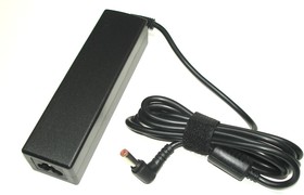 Фото 1/3 Блок питания (сетевой адаптер) для ноутбуков Lenovo 20V 3.25A 65W 5.5x2.5 мм черный, с сетевым кабелем