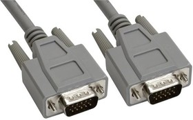 Фото 1/2 CS-DSDHD15MM0-025, D-Sub Cables DELUXE HD15M/M MOLDED 25'