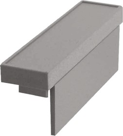 CNMB/3/TGS, Polycarbonate Terminal Cover, 20mm H, 14mm W, 53mm L for Use with CNMB DIN Rail Enclosure