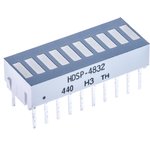HDSP-4832 Light Bar LED Display, Green/Red/Yellow 1900 μcd, 3500 μcd