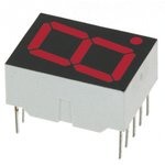 HDSP-H103, Дисплей LED, 7-сегментный, 14,2мм, красный, 0,4-4,2мкд, катод
