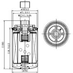 CRL71945, Фильтр для а/м Haval H6 Coupe/H8/H9/F7/ F7X/KINGKONG POER/TANK 300 ...