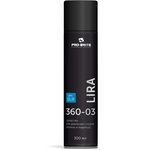 360-03, Профхим спец растворит следов резины,чернил,клея Pro-Brite/LIRA,0,3л_аэр