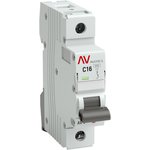 MCB6-1-16C-AV, EKF Averes Circuit Breaker AV-6 1P 16A (C) 6kA