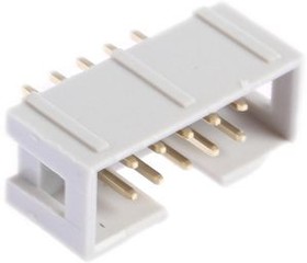6257252, IDC Connector, Straight, Plug, Grey, 1A, Contacts - 10