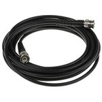 4262094, RF Cable Assembly, BNC Male Straight - BNC Male Straight, 5m, Black
