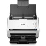 Сканер протяжный Epson WorkForce DS-770II (B11B262401/501) A4 белый/черный