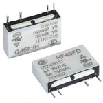 HF49FD/012-1H11T, 12V AgSnO2 5A Normal Open:1A(SPST-Normal Open) Electromagnetic ...