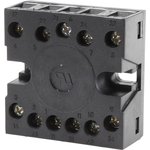 79694002, 11 Pin Panel Mount Relay Socket, for use with 814 Digital Timer