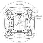 Z89120R, Ступица задняя NISSAN CUBE Z12 (09-- ), TIIDA, VERSA C11X, SC11X (07-- )