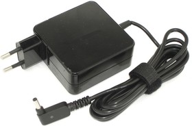 Фото 1/3 Блок питания (сетевой адаптер) для ноутбуков Asus 19V 3.42A 65W 4.0x1.35 мм черный, в розетку Premium