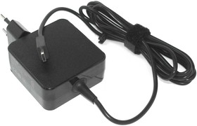Блок питания (сетевой адаптер) для ноутбуков Asus 19V 1.75A 33W 8.2x6.5x2.3 мм черный, в розетку Premium